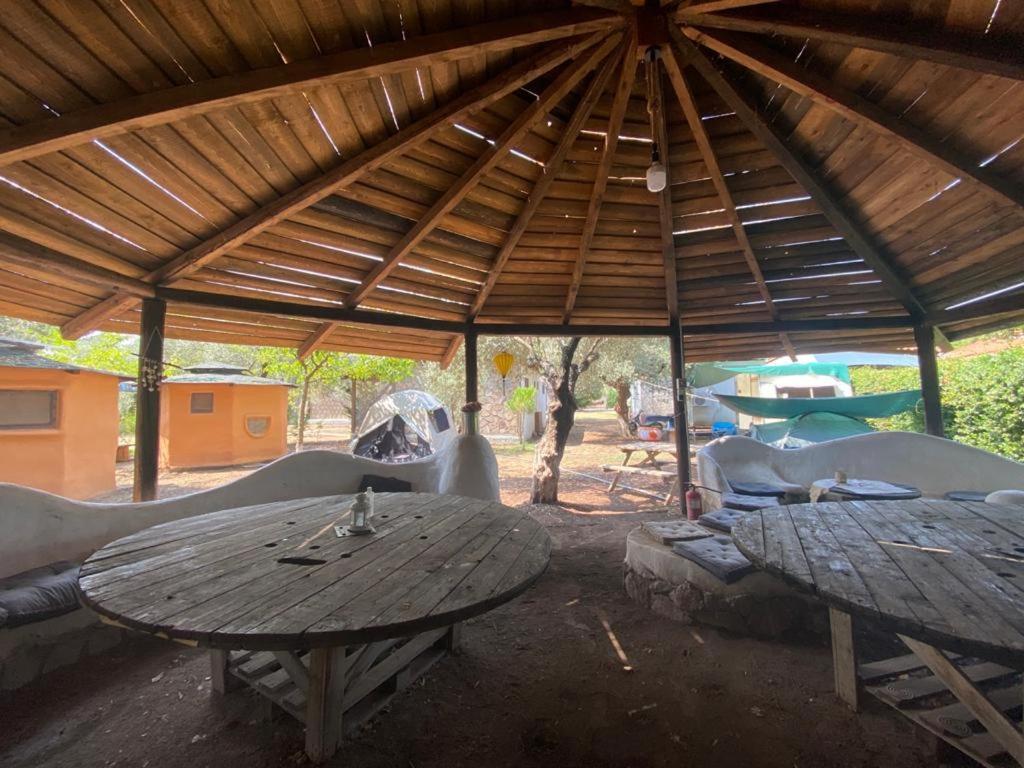Nisi Glamping Hotel Paralía Exterior foto