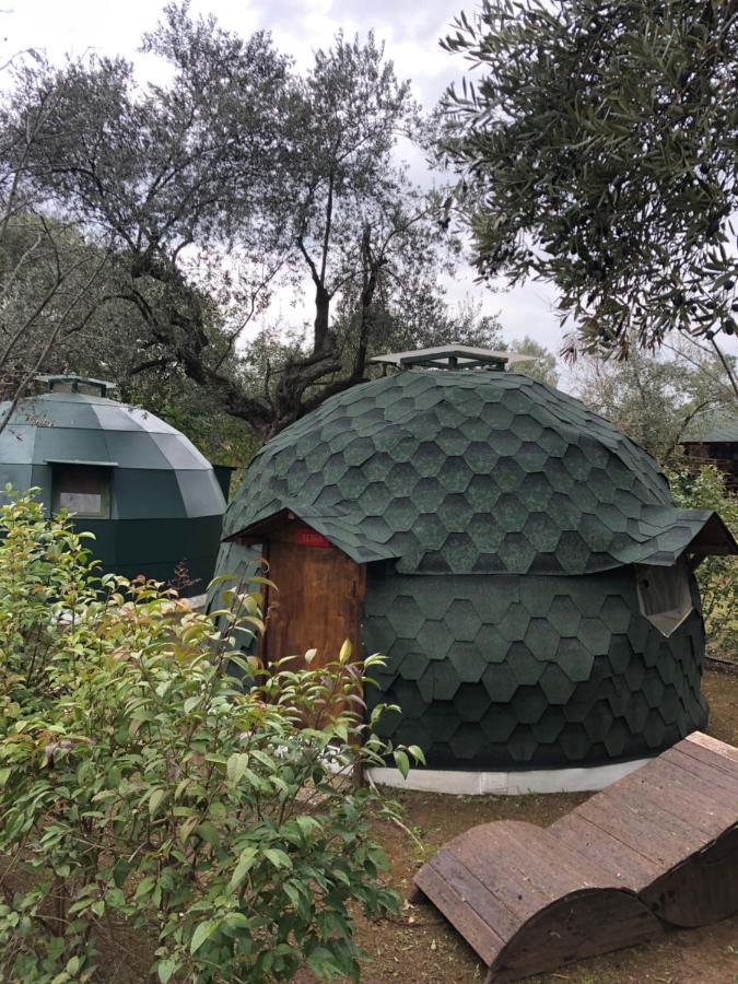 Nisi Glamping Hotel Paralía Exterior foto
