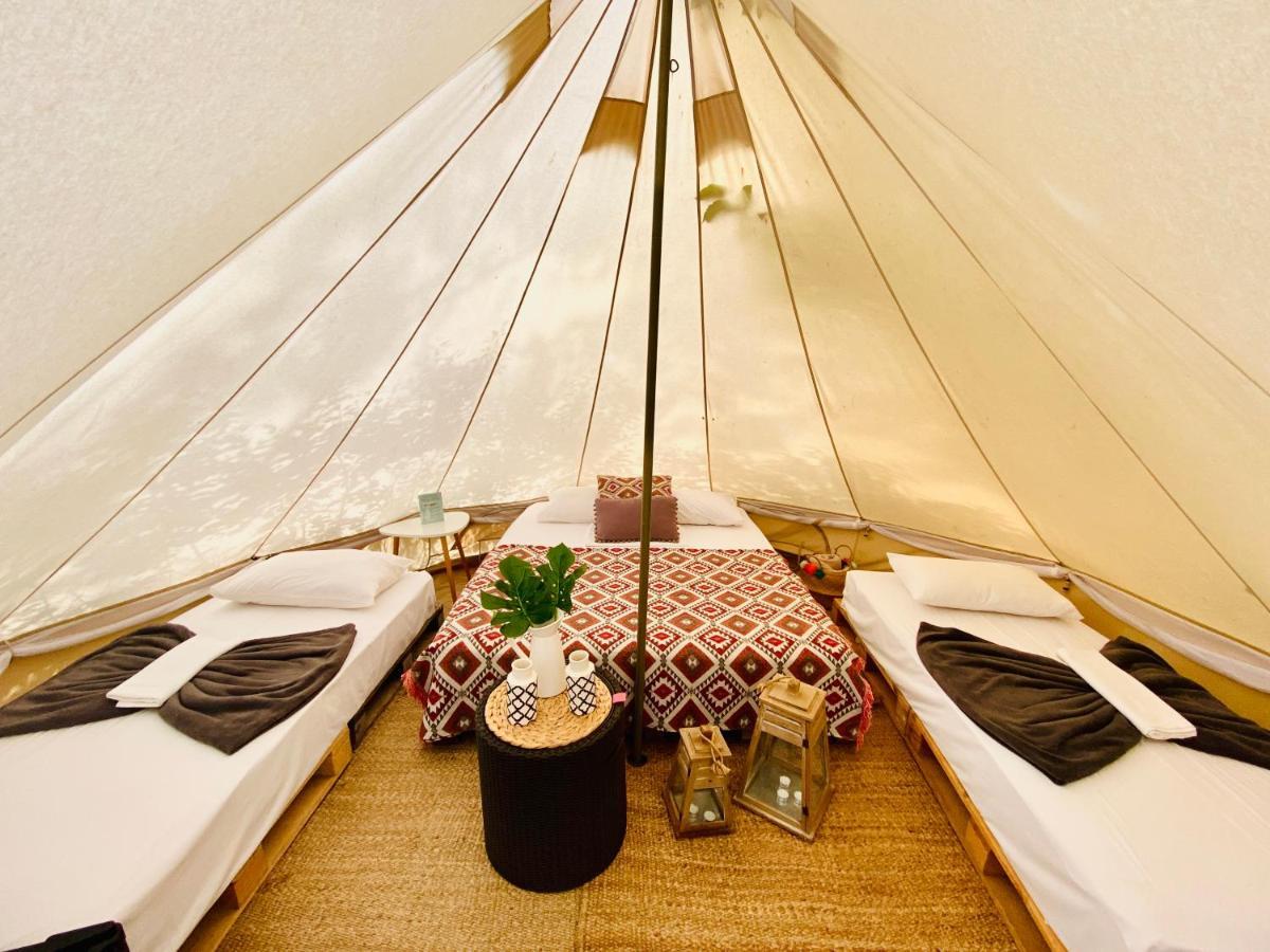 Nisi Glamping Hotel Paralía Exterior foto