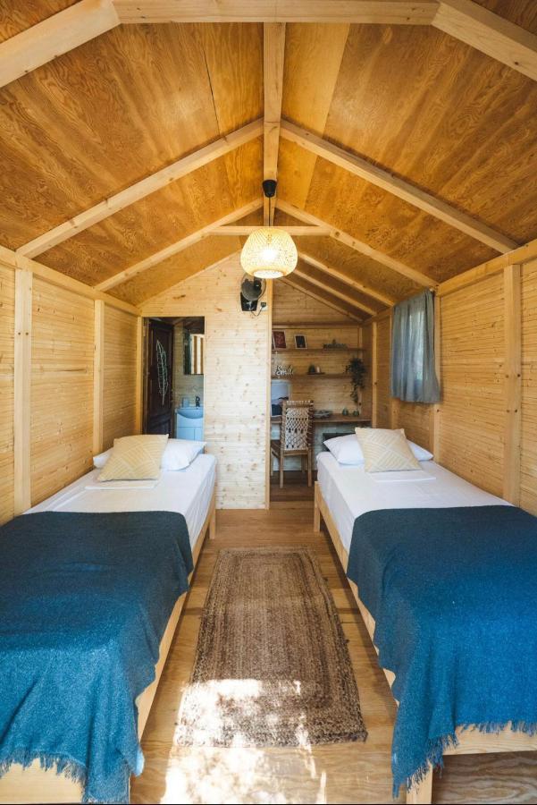Nisi Glamping Hotel Paralía Exterior foto
