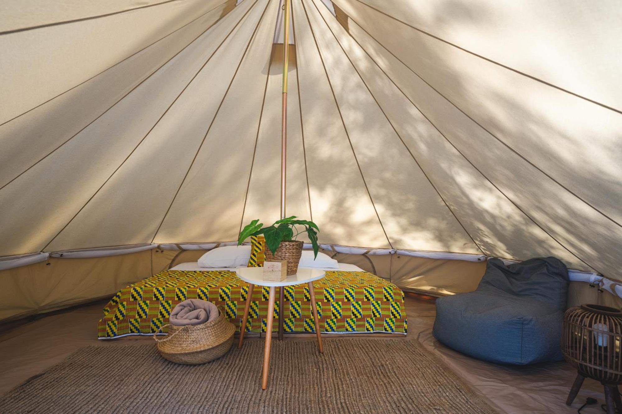 Nisi Glamping Hotel Paralía Quarto foto